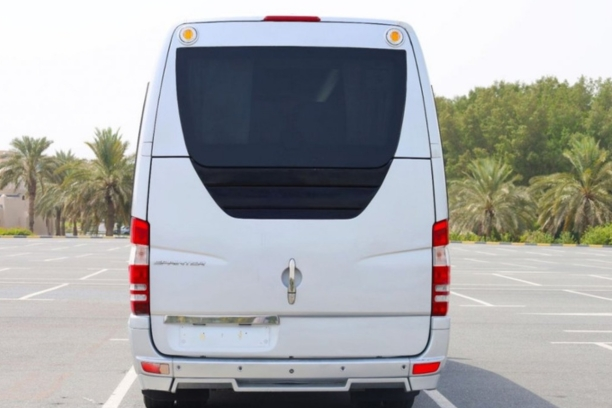 Compact & Efficient:
Mercedes Sprinter 22 Seater Rental for City Use.
