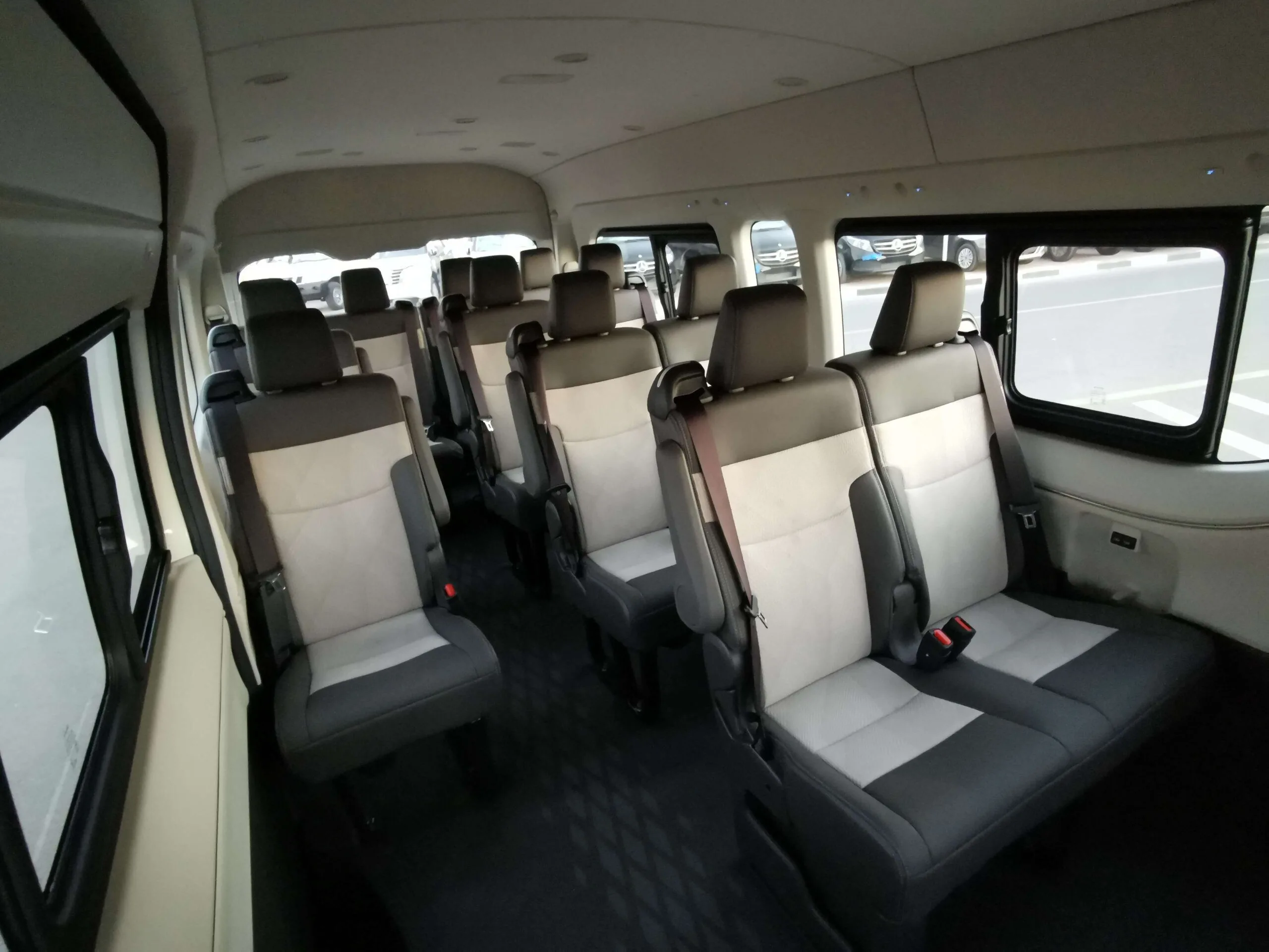 Versatile Seating Options: Toyota HiAce Van Interior Configuration