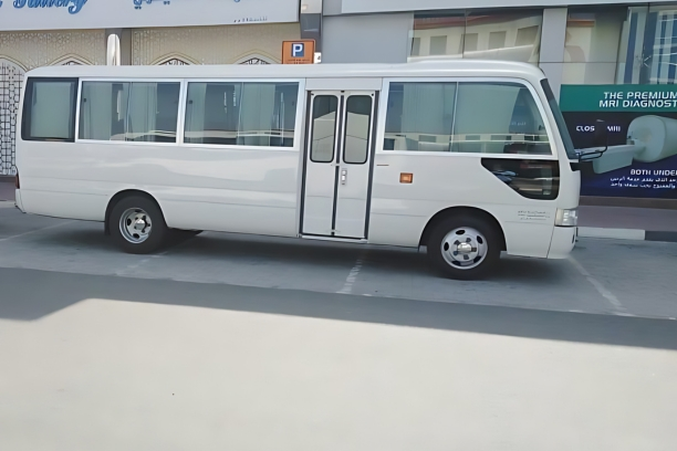 Rent a coaster in Dubai