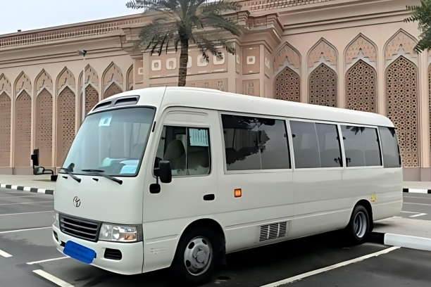 Coasters for hire in Abu Dhabi, dubai sharjah