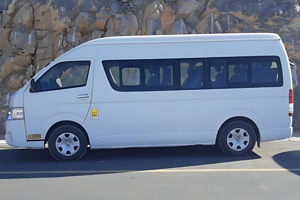 14 seater van rental for group tours