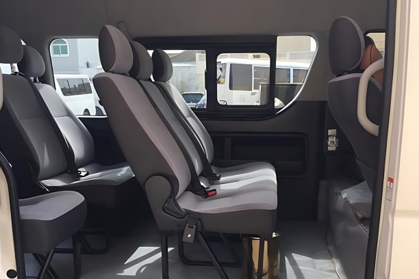 14 seater van rental with driver