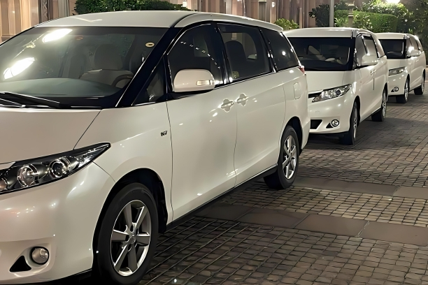 3 rental cars staria