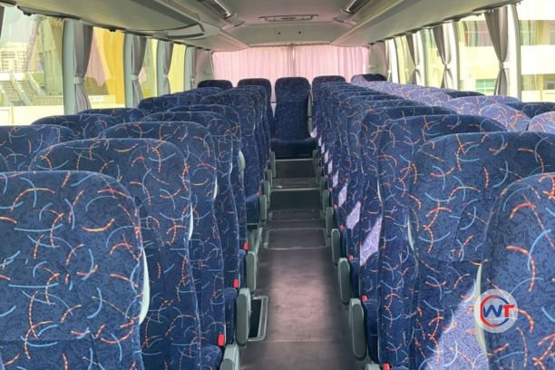 40 seater minibus rental dubai seating arrangements