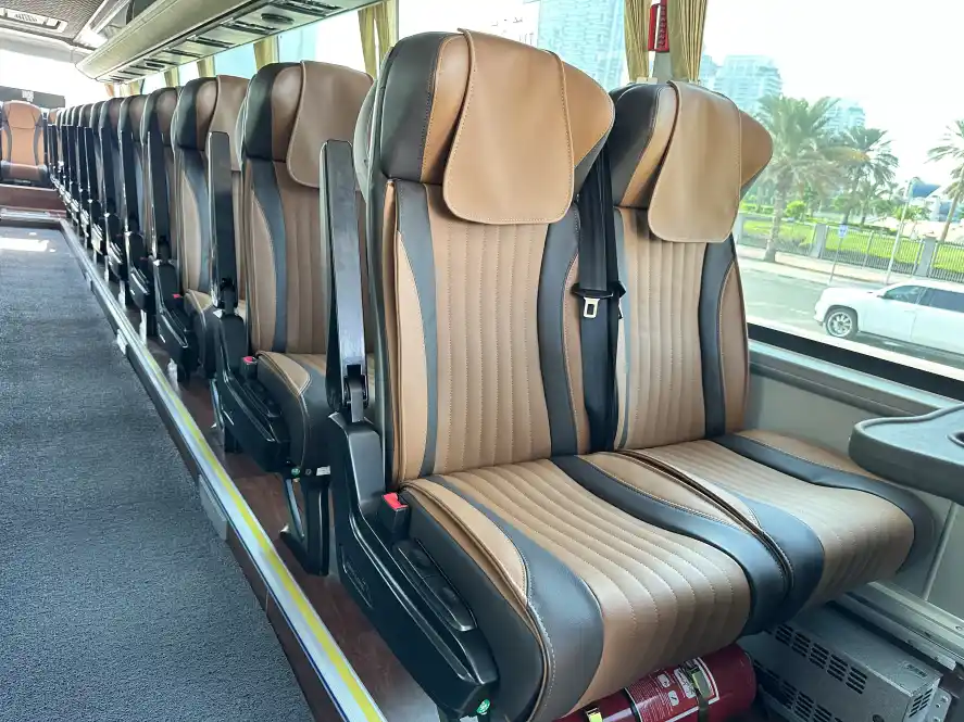 Leather-interior-50-Seater-Bus-in-Dubai