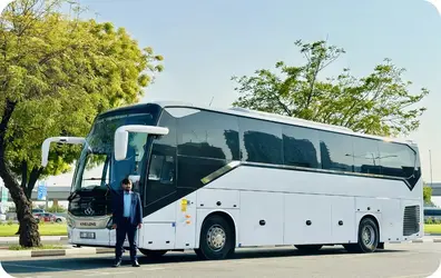 50 seater bus rental dubai with driver