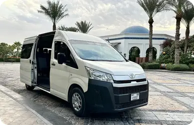 van rental dubai with driver