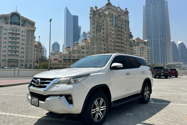 Toyota Fortuner Car Rental Dubai