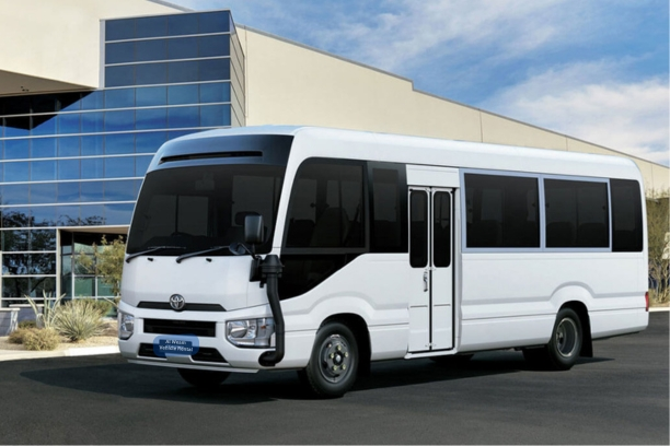 Toyota Coaster 20 Seater Bus For Rent