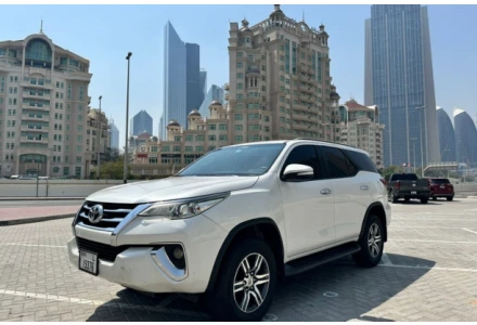 Toyota Fortuner Car Rental Dubai